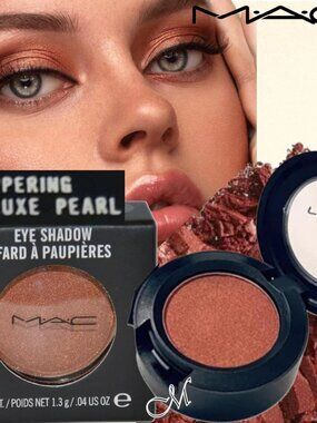 MAC Single Eyeshadow* ~ Coppering Veluxe Pearl (Auburn Red w/Gold) 1.3g NIB